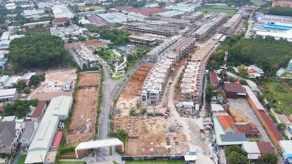 Tiến độ Xây Dựng Dự án The Standard Bình Dương Tháng 07.2021